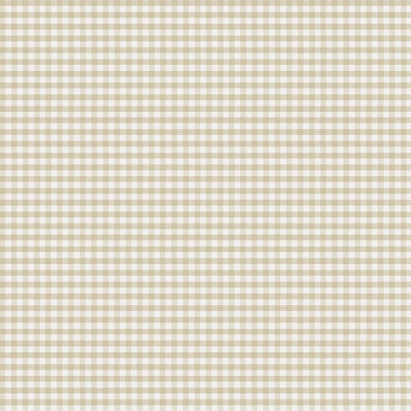 Galerie Wallcoverings Little Explorers 2 Two Tone Gingham Galerie Wallcoverings Beige - 14847