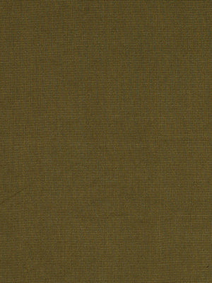 Olive-brown combed twill upholstery fabric close-up with diagonal weave.
