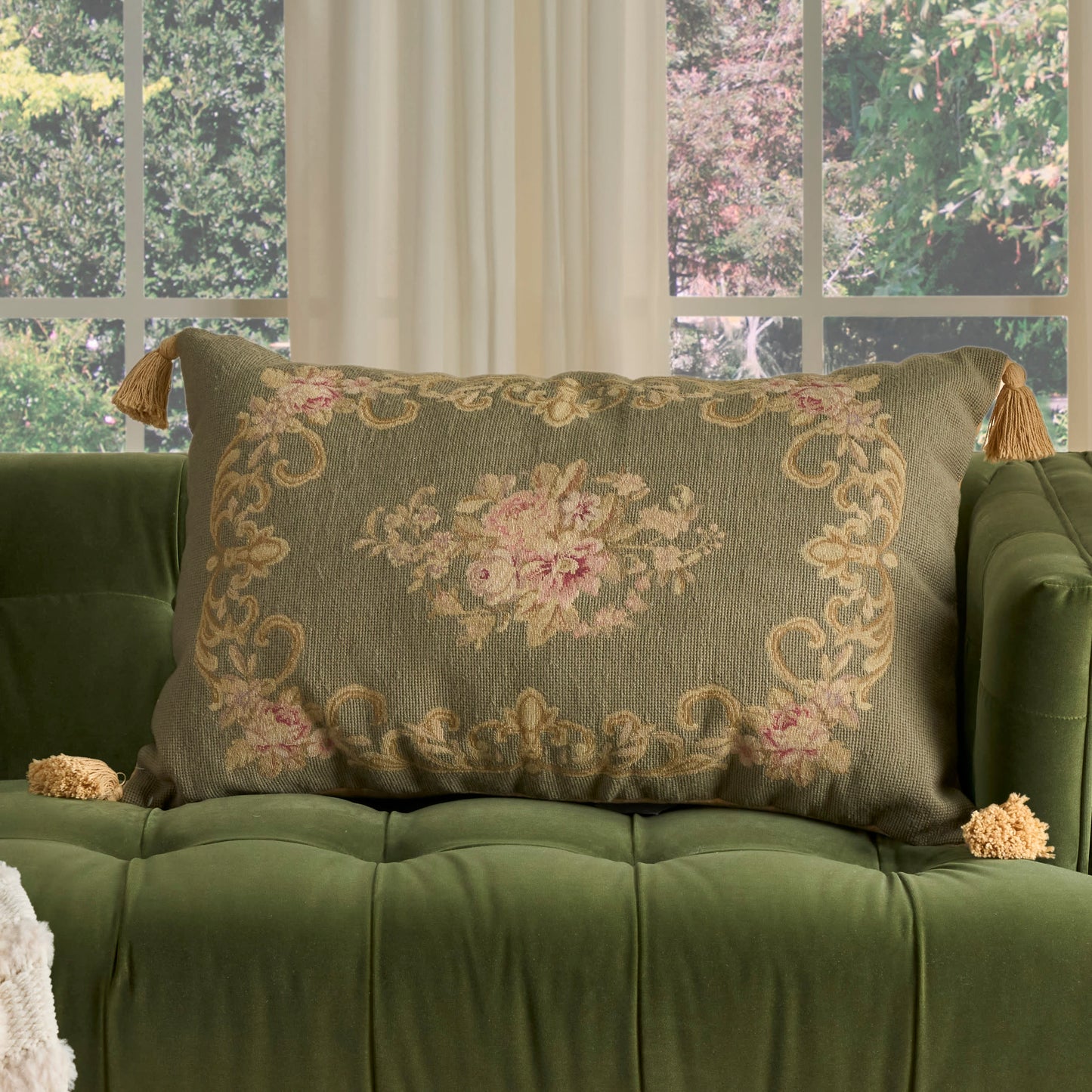 NOURISON HOME 20" x 30" Mina Victory Vintage Sage - 798019091392