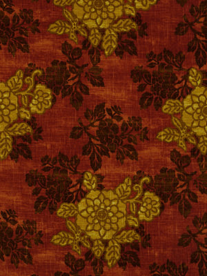 Robert Allen @ Home Belle Crest | Claret Multipurpose - 173310