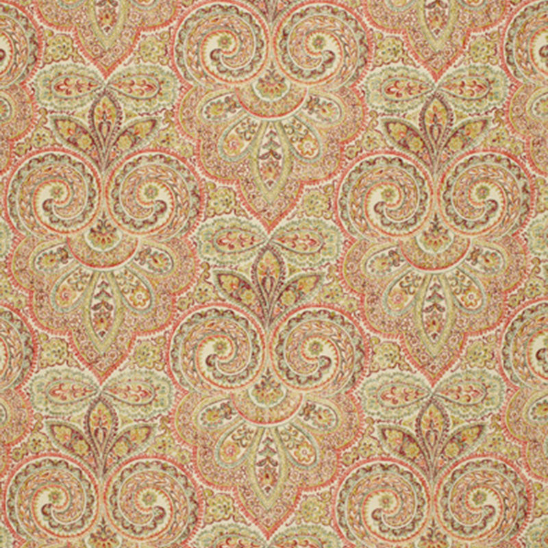 SCHUMACHER CLASSIC PRINTS KASHAN PAISLEY PRINTS PRINTS GEMSTONE - 173450