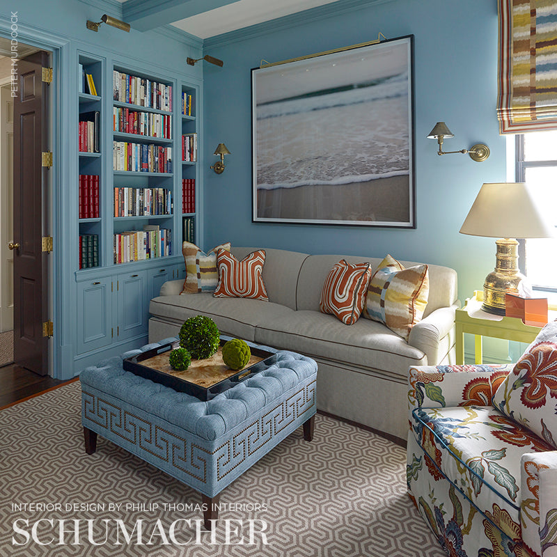 SCHUMACHER FABRIC CELERIE KEMBLE HOTHOUSE FLOWERS SPARK - 174031