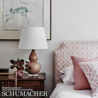 SCHUMACHER PRINT HAPPY IMPERIAL TRELLIS II Blush - 174416