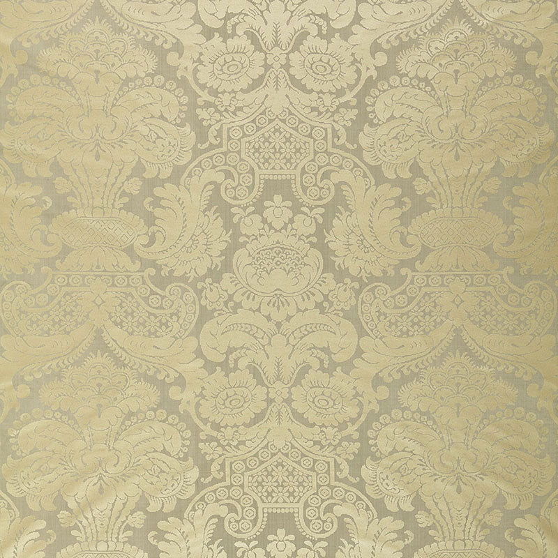 SCHUMACHER CLASSIC PRINTS PADOVA DAMASK PRINT PRINTS,SILKS & SATIN PRINTS,SILKS & SATIN MERCURY - 174422