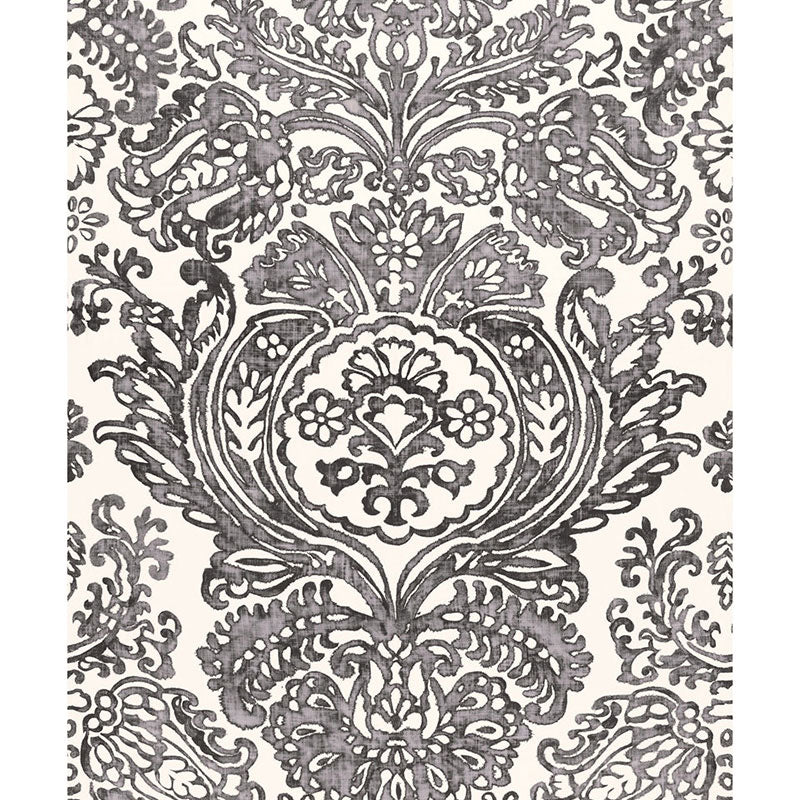 SCHUMACHER CLASSIC PRINTS TREMEZZO DAMASK PRINTS PRINTS GRAPHITE - 175091