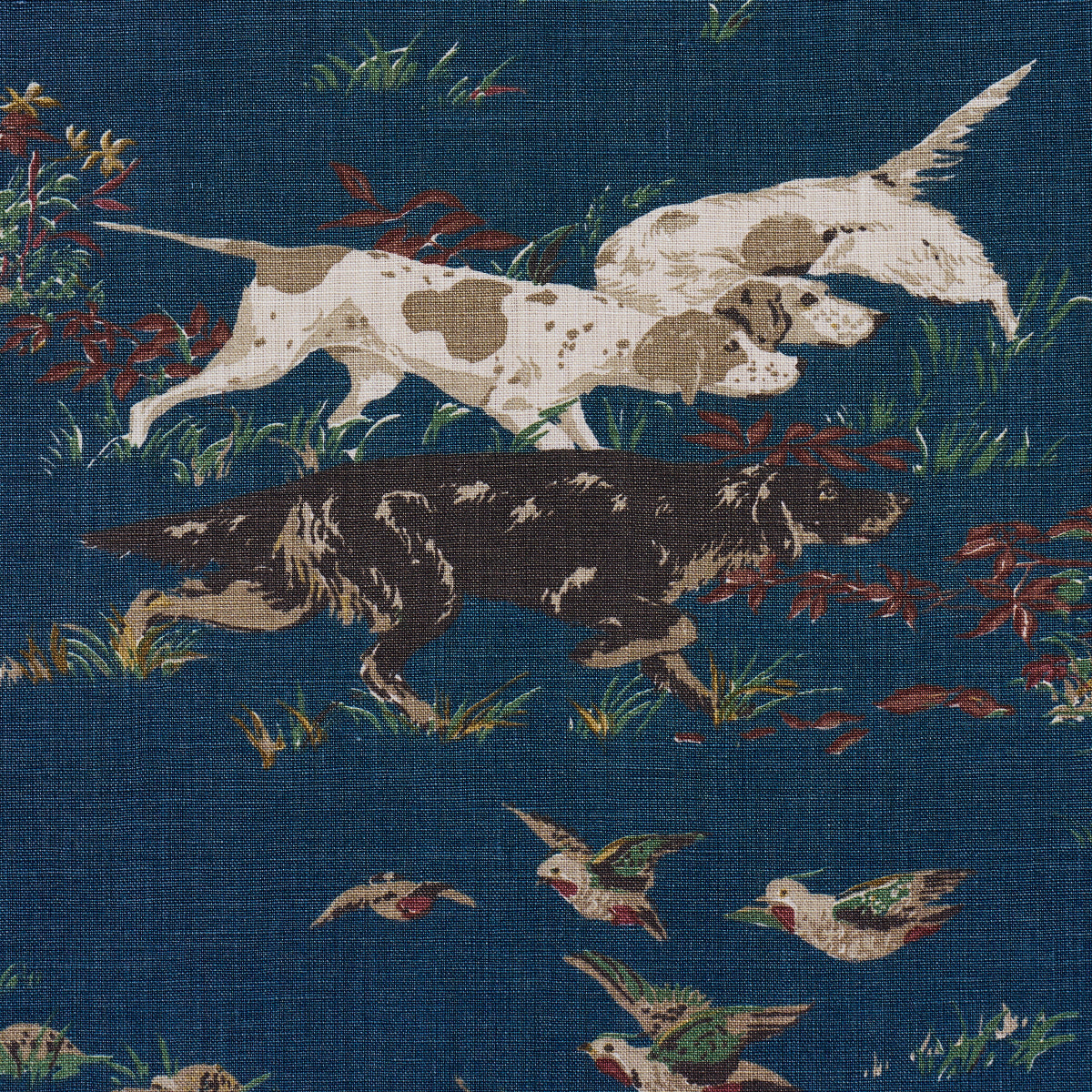 SCHUMACHER A COUNTRY LIFE POINTERS PRINTS PRINTS INDIGO - 175163