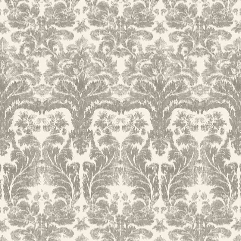 SCHUMACHER AU NATUREL AURORA DAMASK PRINTS PRINTS LINEN - 175340