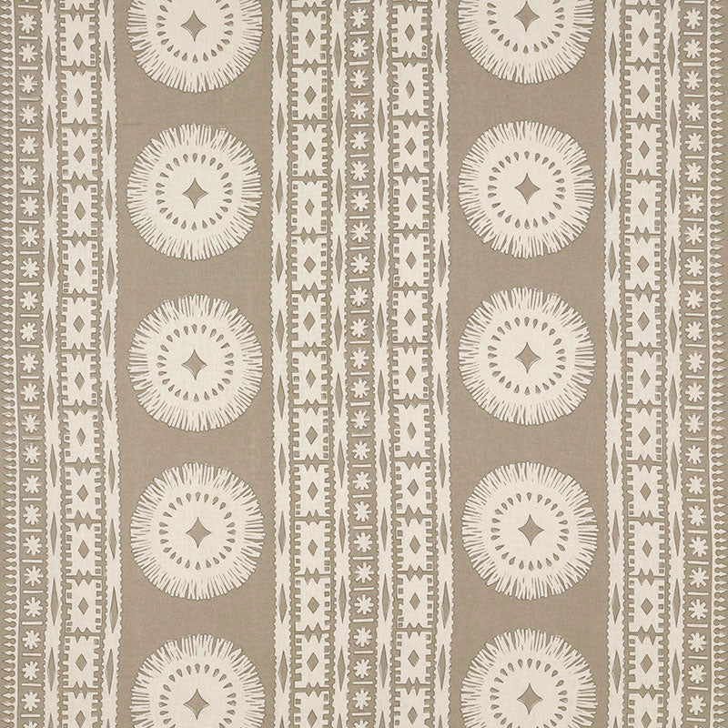 SCHUMACHER TRIBAL CHIC BORA BORA PRINT PRINTS PRINTS SEA OYSTER - 175842