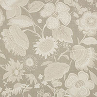 SCHUMACHER MARY MCDONALD TIKKI GARDEN LINEN Sea Oyster - 175850