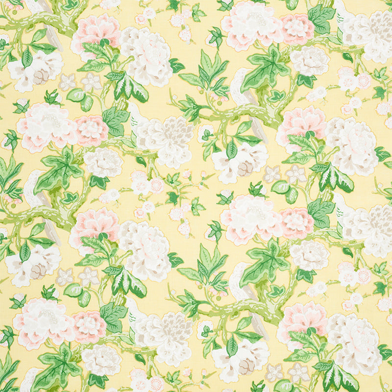 SCHUMACHER SIGNATURE SCHUMACHER BERMUDA BLOSSOMS PRINTS PRINTS YELLOW ...