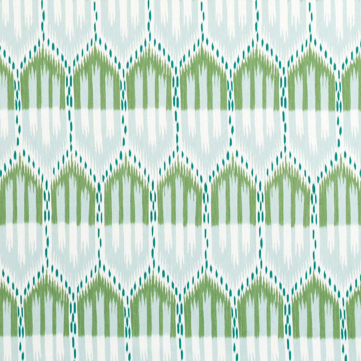 SCHUMACHER IKATS BUKHARA IKAT PRINTS PRINTS MINERAL AND LEAF - 176086