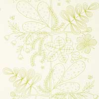 SCHUMACHER GOOD VIBRATIONS BLOMMEN PRINT Lime - 176200