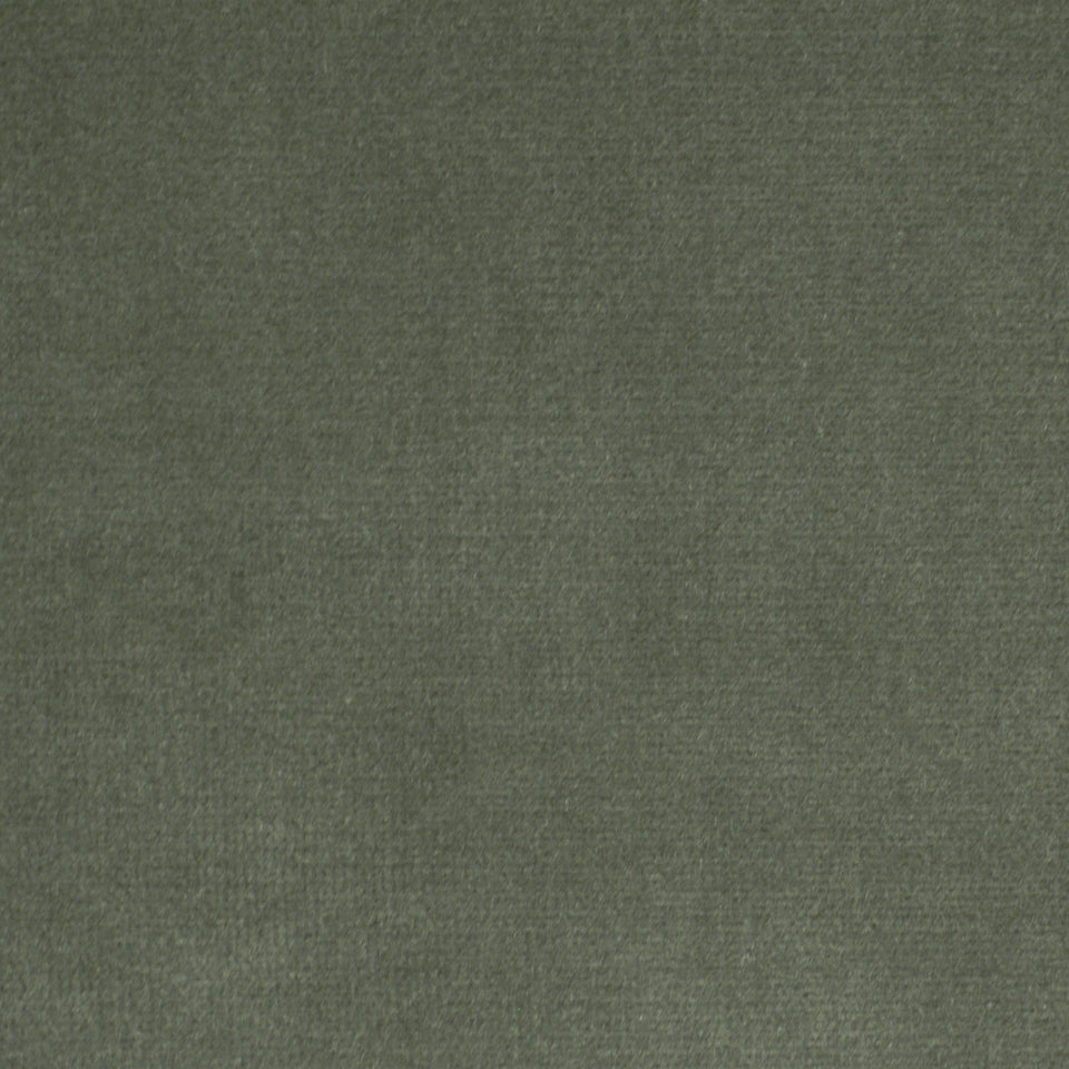 Olive green textured upholstery fabric close-up with a linen-like weave.