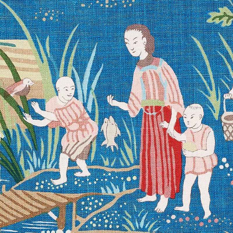 SCHUMACHER SCHUMACHER CLASSICS YANGTZE RIVER PRINTS PRINTS PEACOCK - 176775