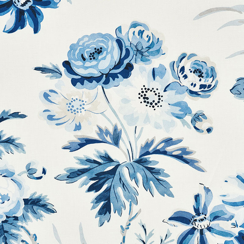 SCHUMACHER CLASSIC PRINTS CECIL CHINTZ PRINTS PRINTS DELFT - 176812