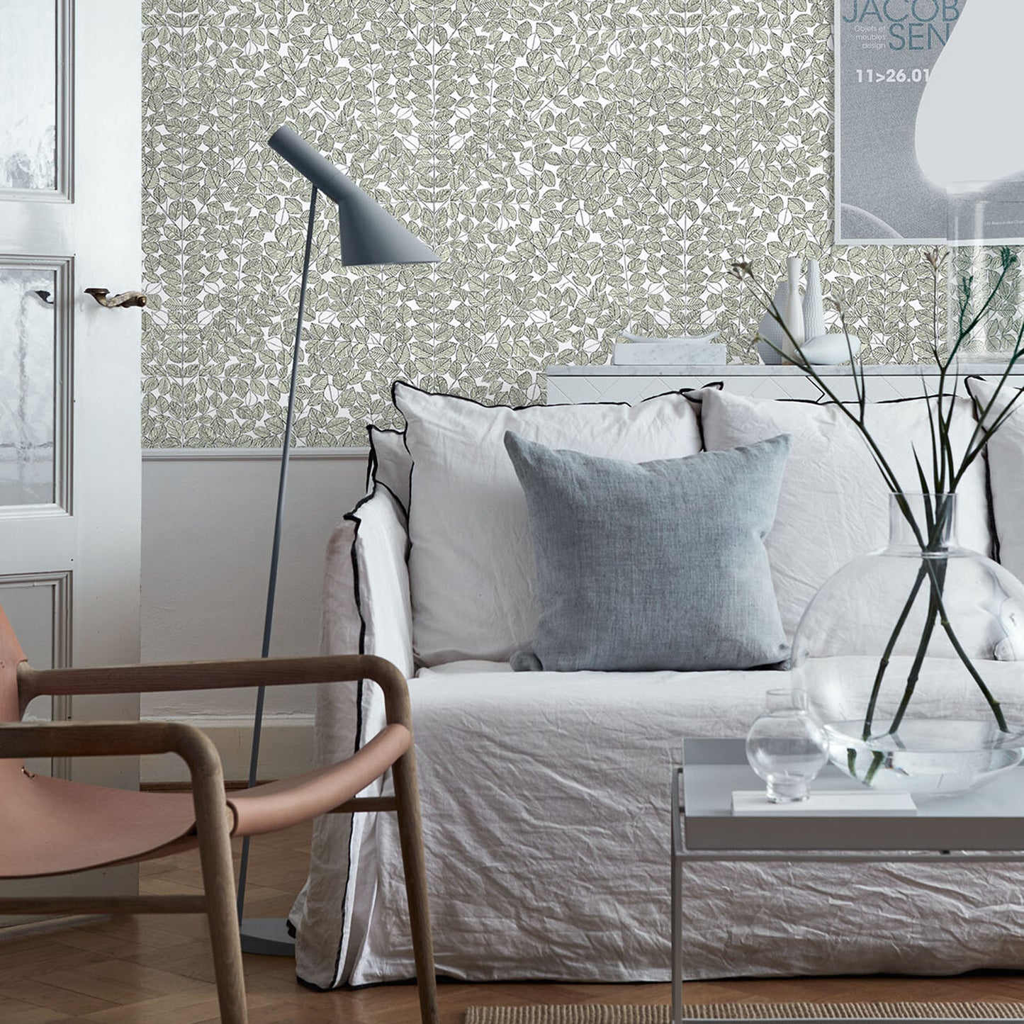 SCHUMACHER Borastapeter ROMANS LEAF - 1769