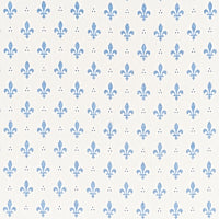 SCHUMACHER FRENCH REVOLUTION FLEUR DE LIS Blue - 176960