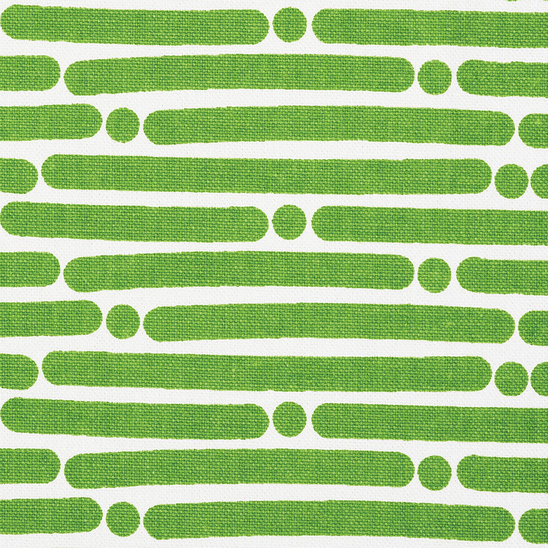 SCHUMACHER STUDIO BON DOT DASH PRINTS PRINTS GREEN - 177102