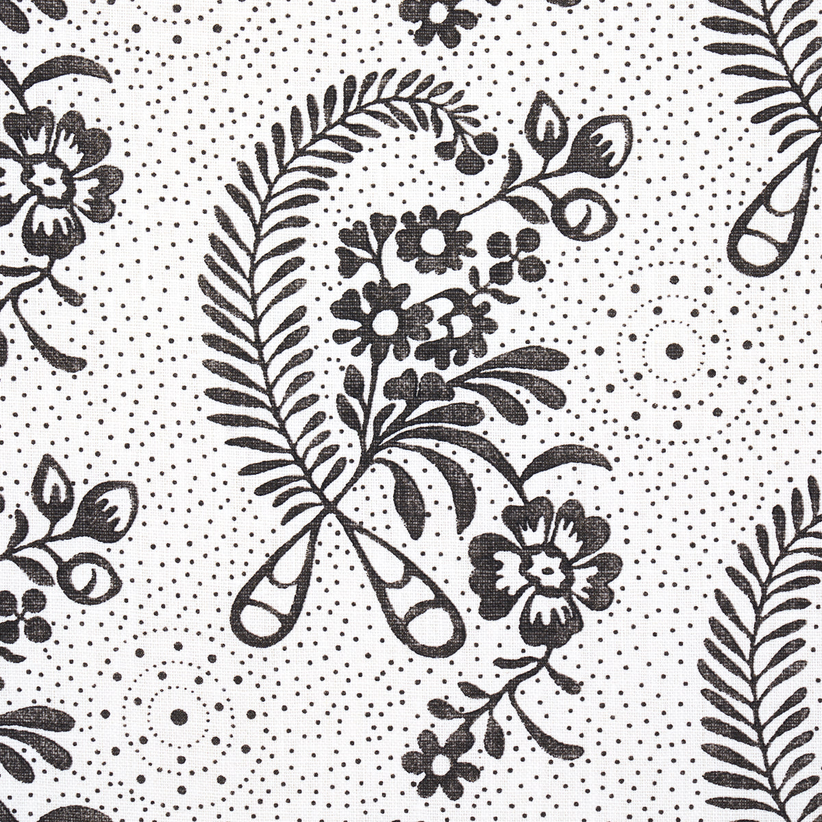 SCHUMACHER WALLFLOWERS MILLICENT PRINTS PRINTS BLACKWORK - 177211