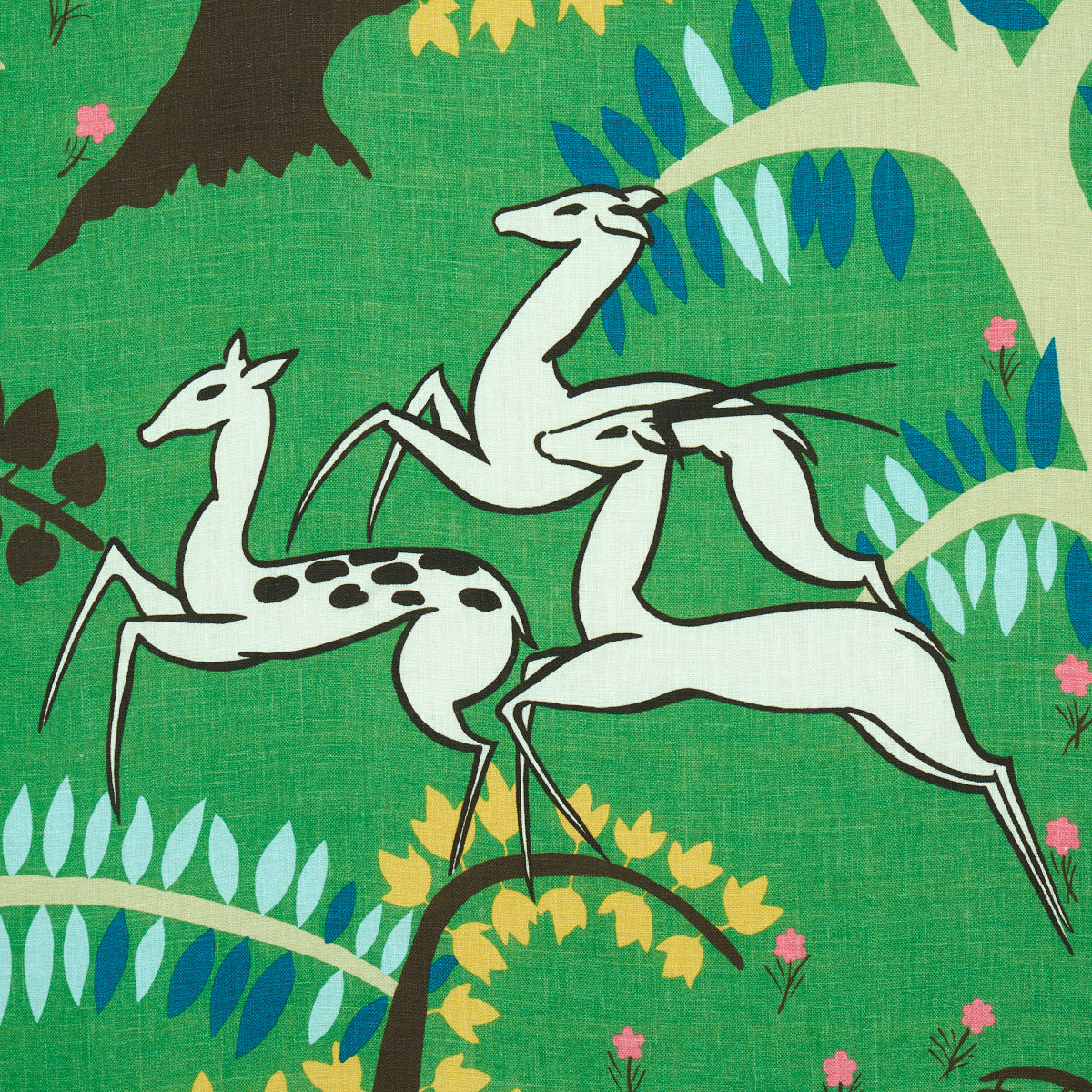 SCHUMACHER FASHION FORWARD ANTELOPES PRINTS PRINTS JADE - 177570