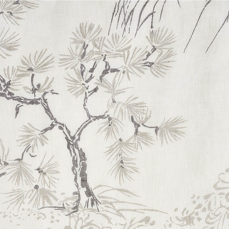 SCHUMACHER PATTERNED SHEERS & CASEMENTS MORI SHEER SHEERS & CASEMENTS SHEERS & CASEMENTS NEUTRAL - 178361