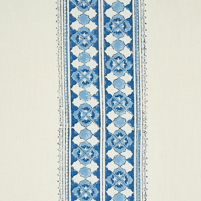 SCHUMACHER JACARANDA AMIRA HAND BLOCKED PRINT PRINTS PRINTS INDIGO - 179371