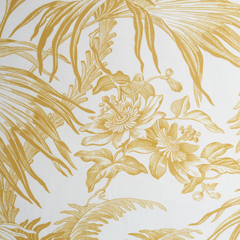 SCHUMACHER JILL LASERSOHN TOILE TROPIQUE PRINTS PRINTS GOLD - 179510