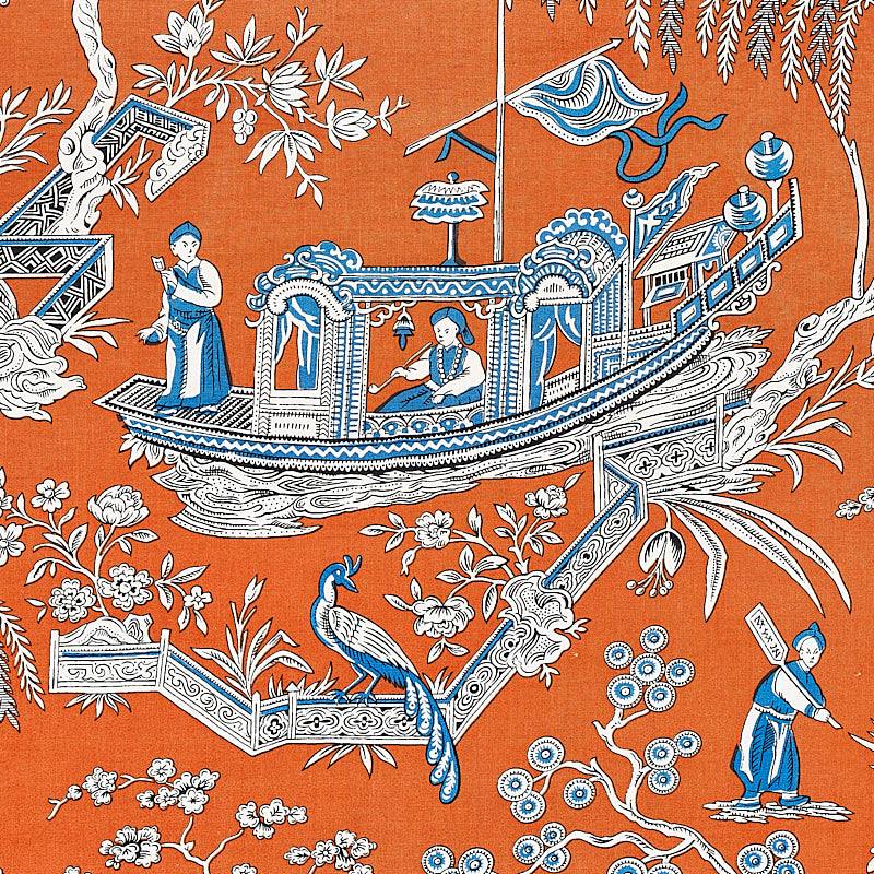 SCHUMACHER SCHUMACHER CLASSICS MATSUDANA PRINTS PRINTS SPICE - 179612