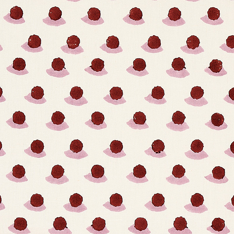 SCHUMACHER MOLLY MAHON BERRY HAND BLOCK PRINT PRINTS PRINTS IRON , ROSE - 179730