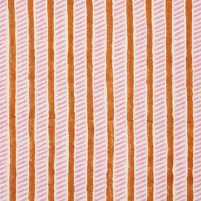 SCHUMACHER MOLLY MAHON GARDEN PATH HAND BLOCK PRINT PRINTS PRINTS COPPER , ROSE - 179761