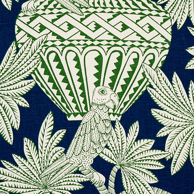 SCHUMACHER MYSTIQUE SANTAREM PRINTS PRINTS NAVY - 179940