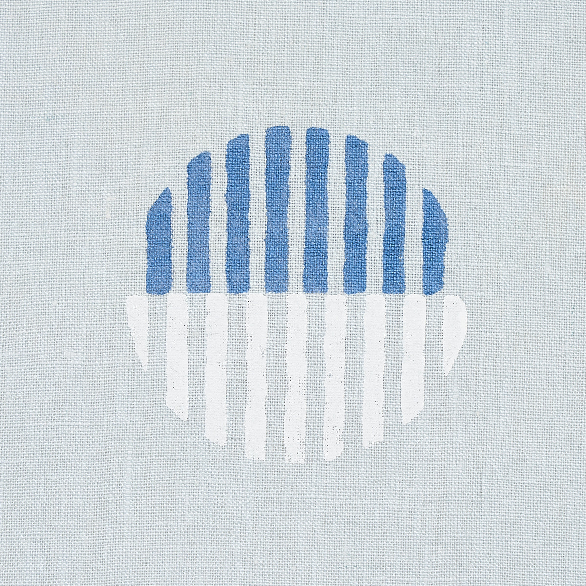 SCHUMACHER SMITH STREET ANDO HAND BLOCK PRINT PRINTS PRINTS CHAMBRAY - 180000