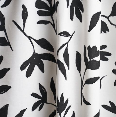 SCHUMACHER NEW WAVE: BLACK & WHITE LAUREL Black - 180011