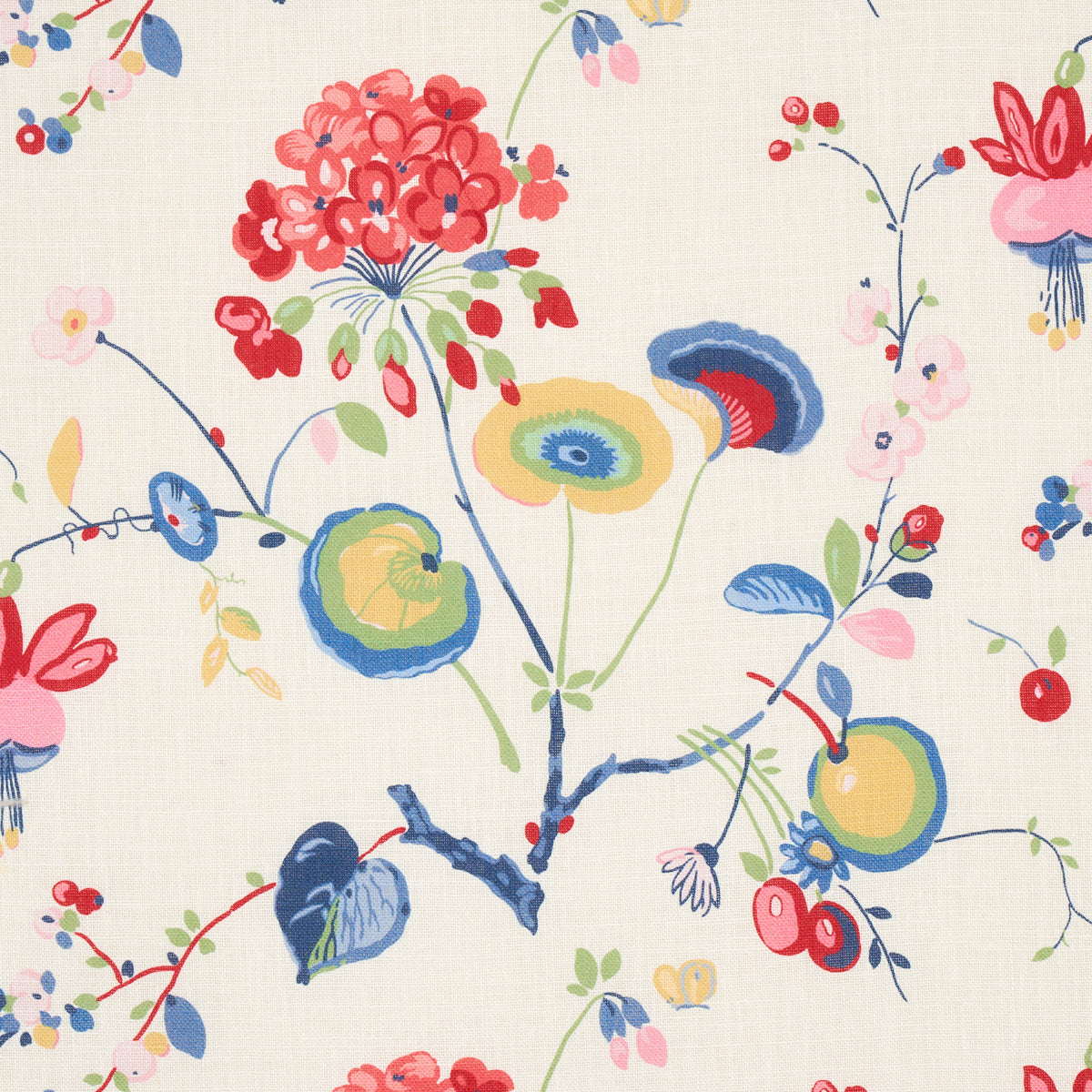 SCHUMACHER SCHUMACHER CLASSICS VASILY LINEN PRINTS PRINTS MULTI - 180080