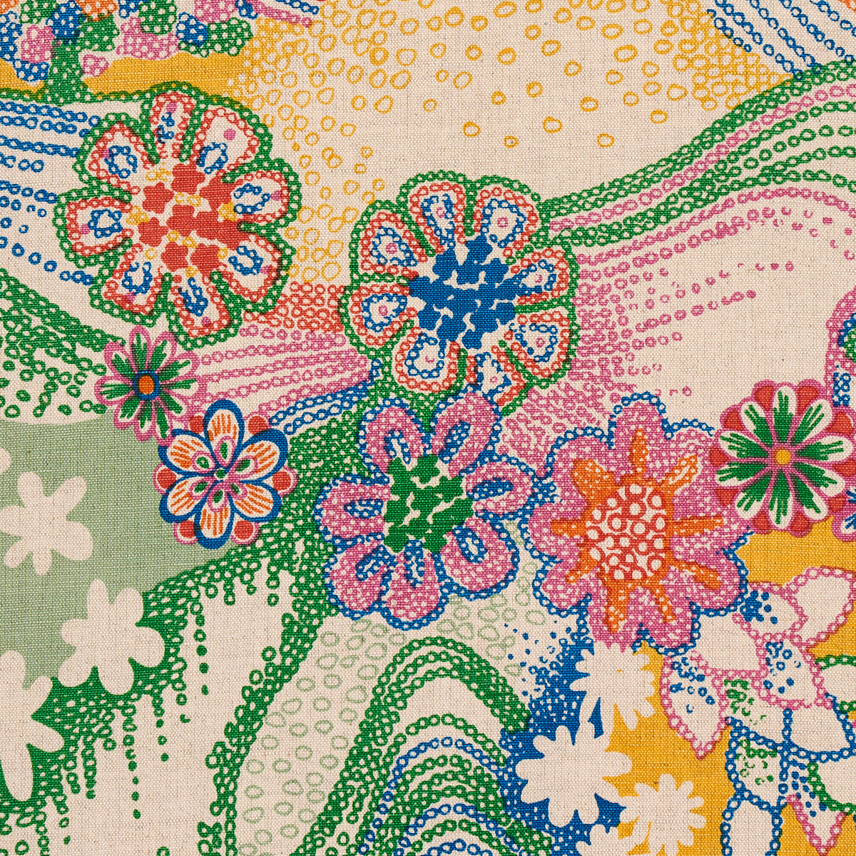 SCHUMACHER CLEMENTS RIBEIRO DAISY CHAIN PRINTS PRINTS LIGHT MULTI - 180132