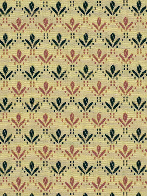 Robert Allen Flower Bud | Prussian Upholstery - 180417