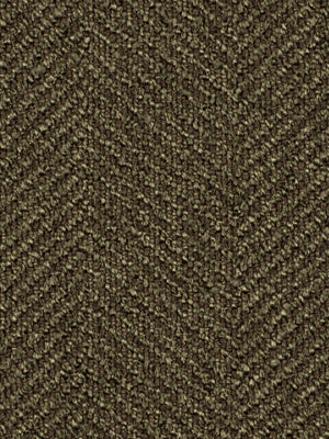 Slate heather chevron-knit upholstery fabric with a chunky wool-like texture