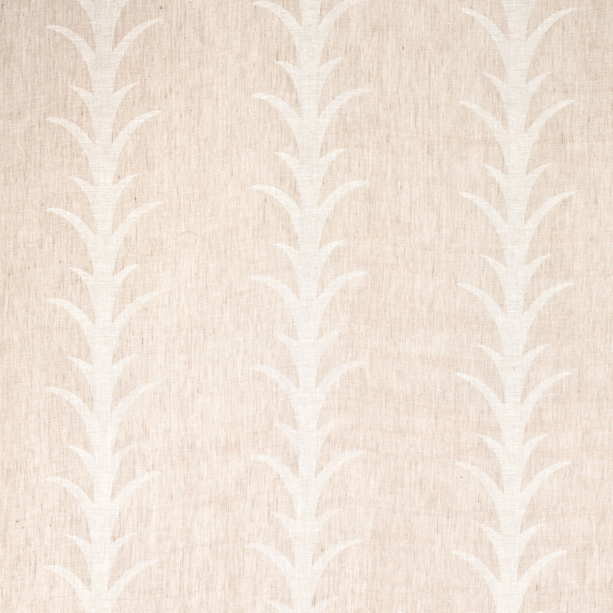 SCHUMACHER ESSENTIALS: SHEERS & CASEMENTS ACANTHUS STRIPE SHEER SHEERS & CASEMENTS SHEERS & CASEMENTS TAUPE - 180800