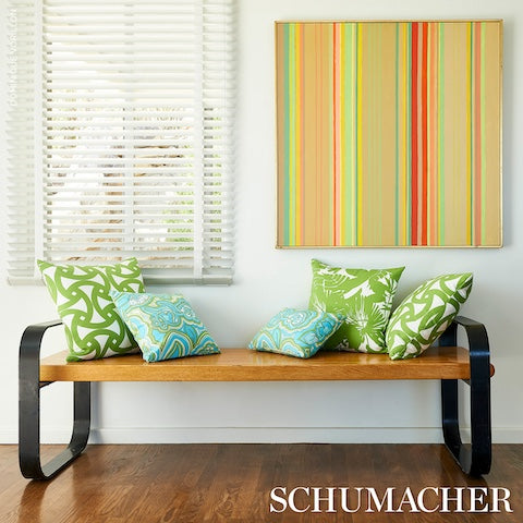 SCHUMACHER TRINA TURK MORNING SUNRISE INDOOR/OUTDOOR Fern - 181061