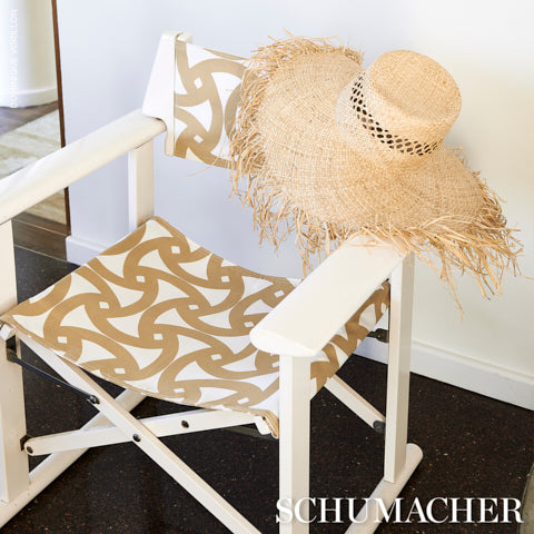 SCHUMACHER TRINA TURK SANTORINI PRINT INDOOR/OUTDOOR Desert - 181080