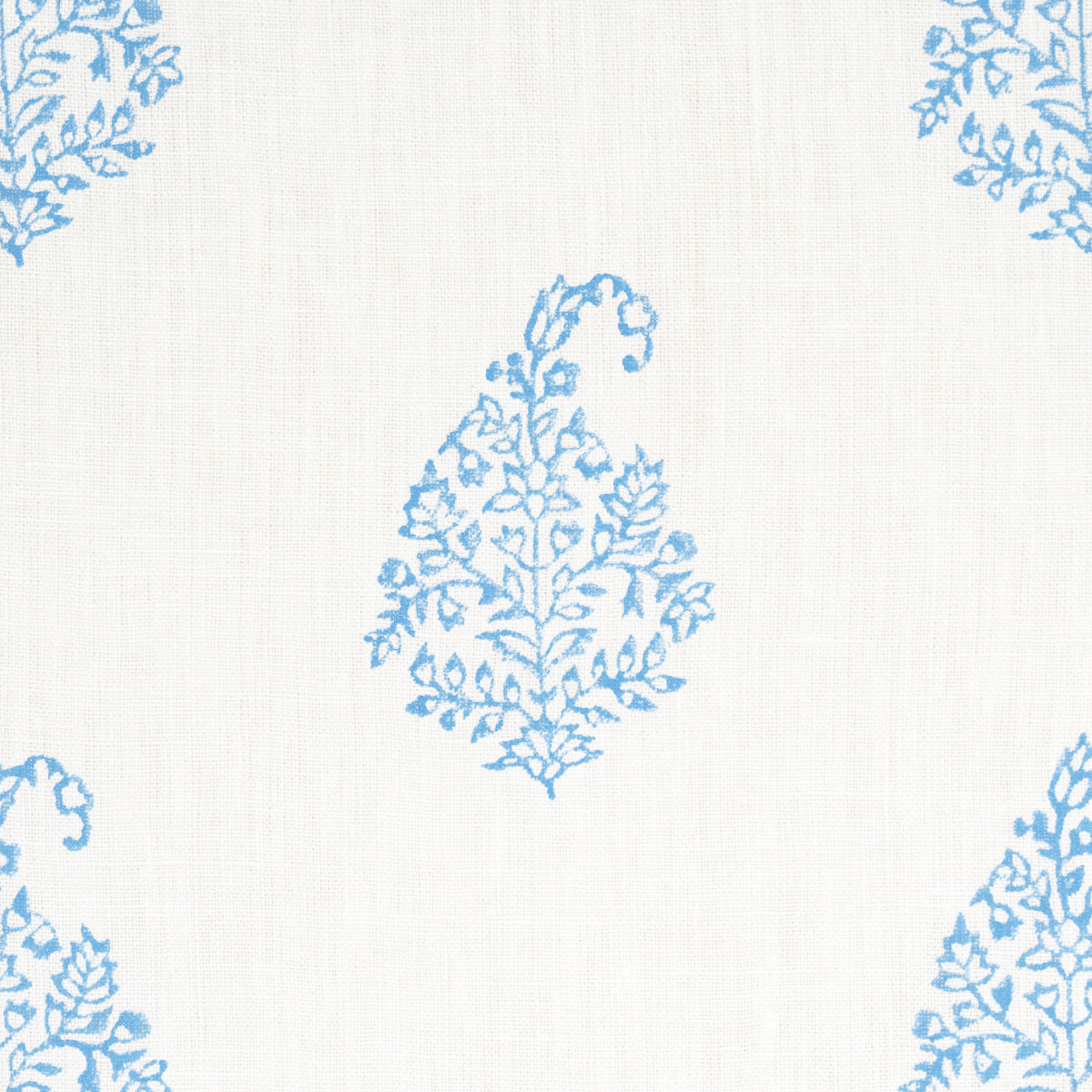 SCHUMACHER JACARANDA KERALA PAISLEY PRINTS PRINTS BLUE - 181352