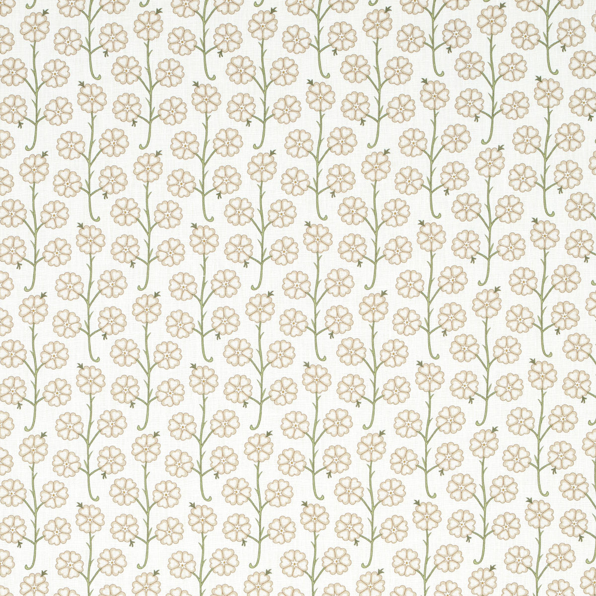 SCHUMACHER NEISHA CROSLAND GARDENIA PRINTS PRINTS FLAX - 181402