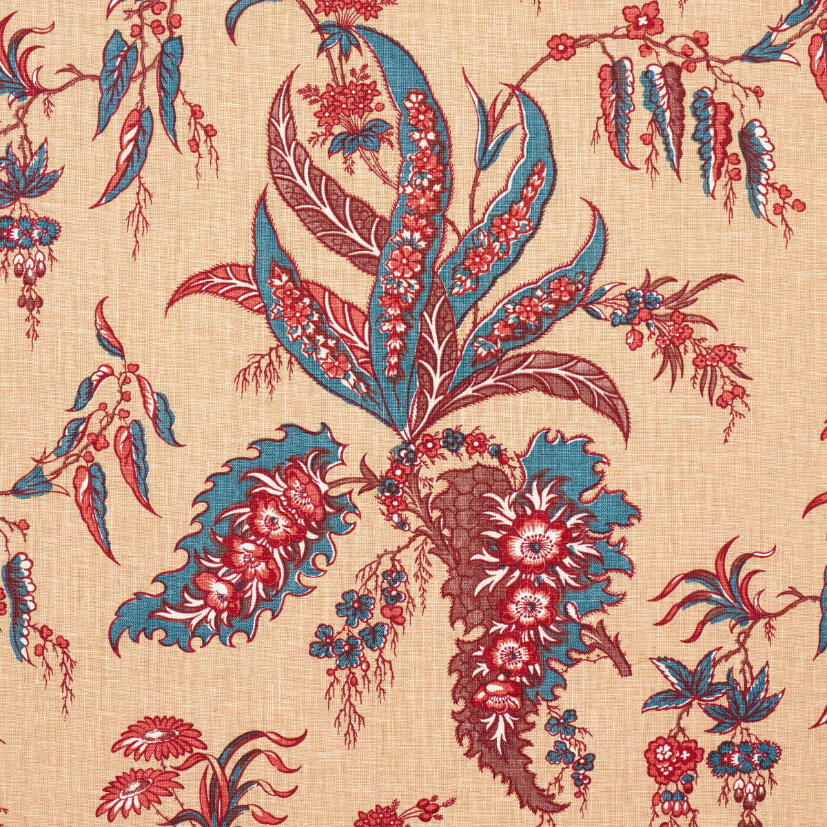 SCHUMACHER LE MAX APOLLINE BOTANICAL PRINTS PRINTS ROUGE , BLEU - 181730