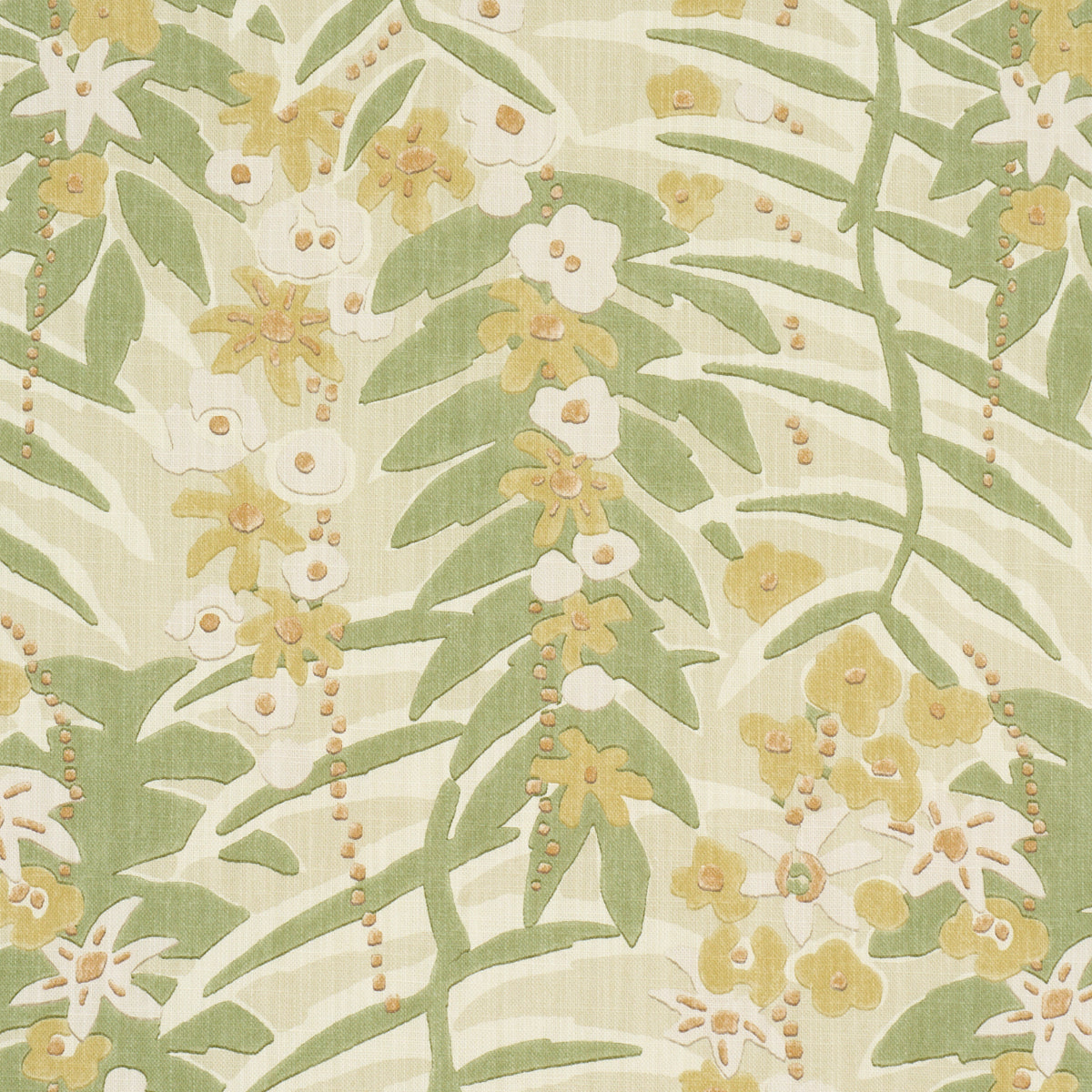 SCHUMACHER CRAFT REVIVAL ASHBEE BOTANICAL PRINTS PRINTS CITRON - 182151