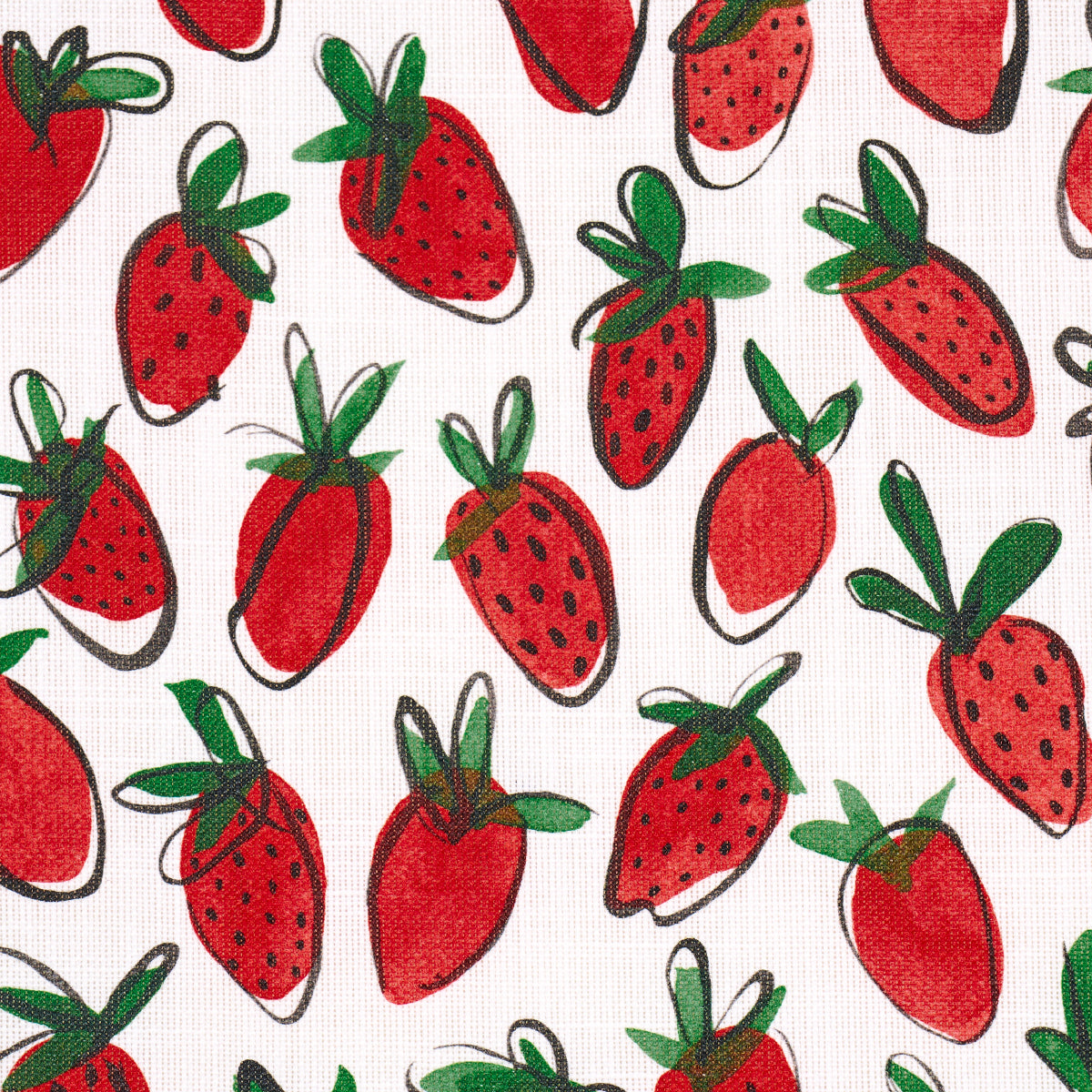 SCHUMACHER STUDIO BON SHORTCAKE INDOOR/OUTDOOR PRINTS PRINTS RED - 182190