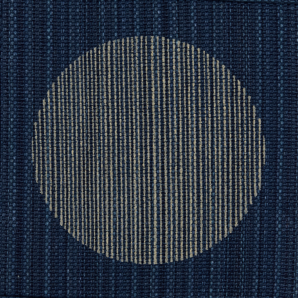 SCHUMACHER MESA UNA HAND BLOCK PRINT PRINTS PRINTS INDIGO - 182302