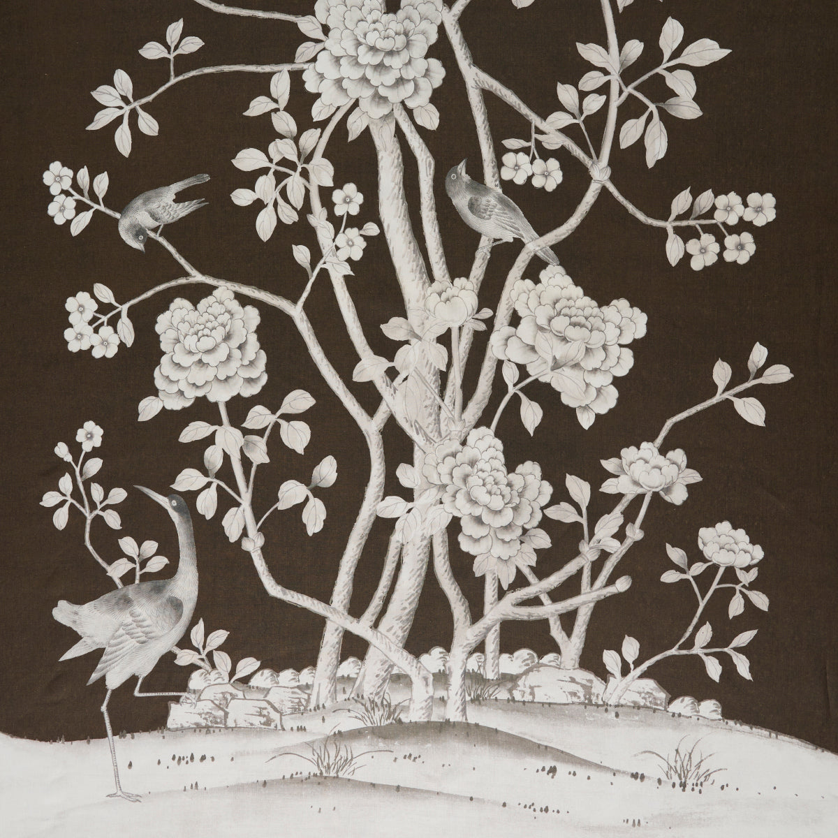 SCHUMACHER MARY MCDONALD CHINOIS PALAIS PRINTS PRINTS CHOCOLATE - 182560