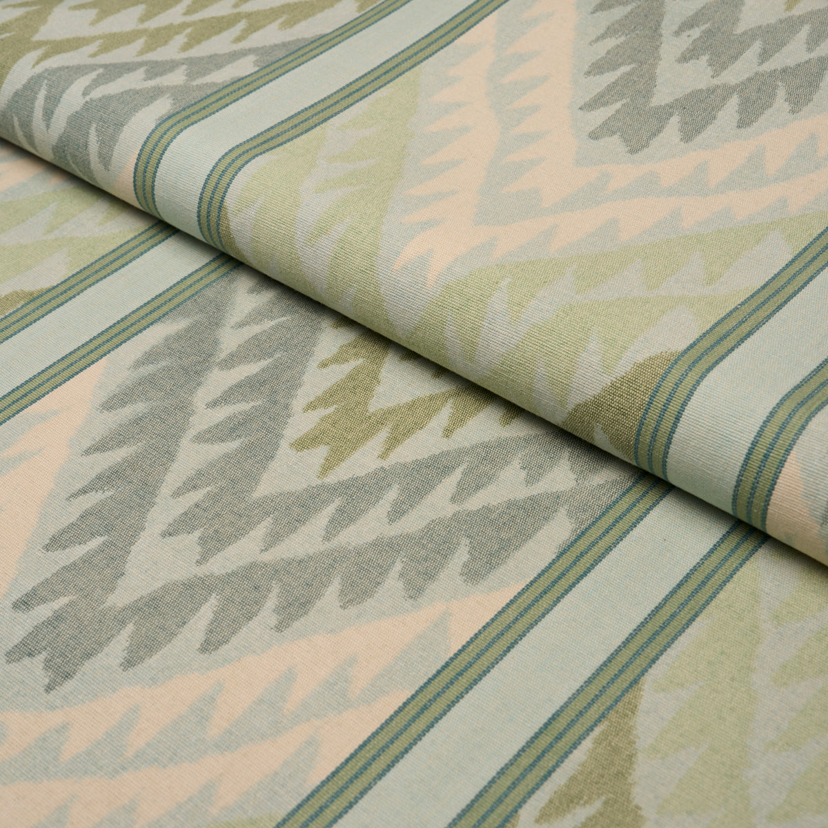 SCHUMACHER TRUE STRIPES SHABBA WARP PRINT Leaf - 182770