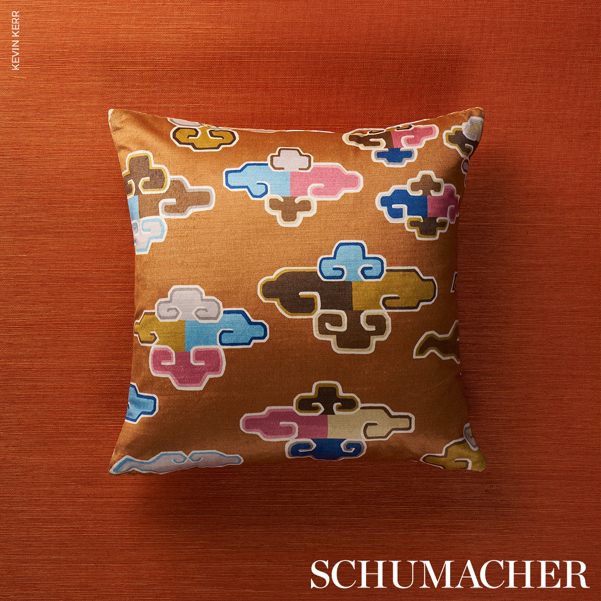 SCHUMACHER CRISTINA BUCKLEY IN DREAMS VELVET Persimmon - 182800