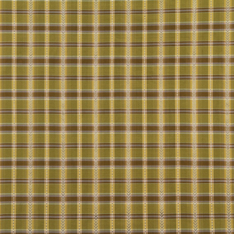 Robert Allen Stitched Check | Leek Multipurpose - 185836